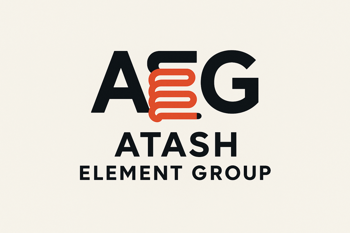 نشان و لوگوی گروه صنعتی آتش المنت (AEG)